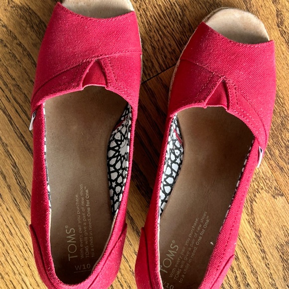 Shoes - TOMS - Red - 10W - Picture 2 of 5